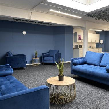 view of breakout room